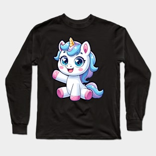 Unicorn S01 D47 Long Sleeve T-Shirt